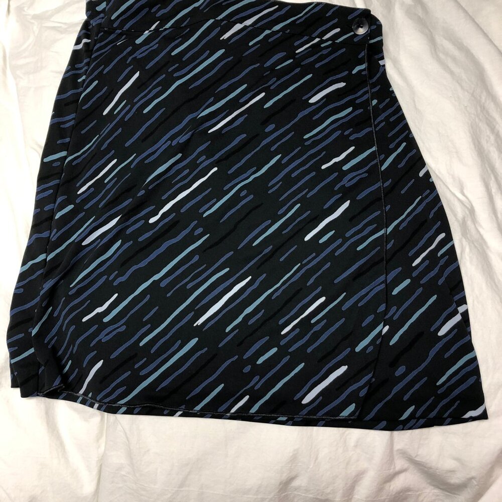 Kenneth Cole Wrinkle Free On-the-Go Faux Wrap Skirt